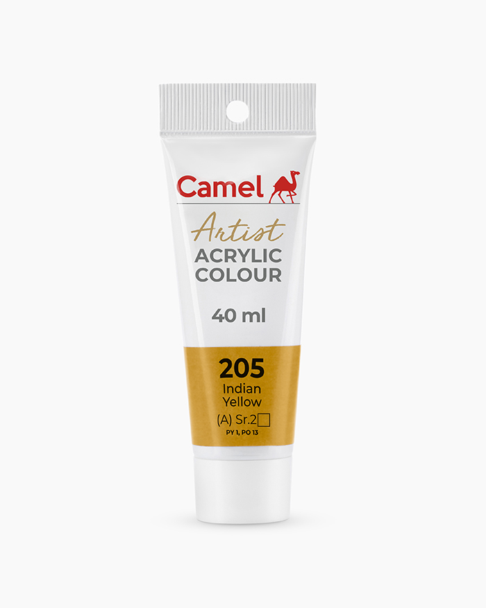 Camel Artist Acrylic Colours Indian Yellow